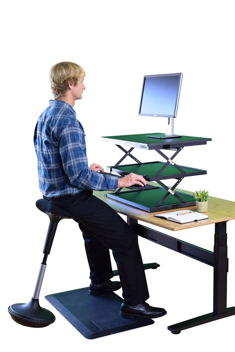 WOBBLE STOOL 2 - Tall Adjustable Height Active Sitting Office Chair ...