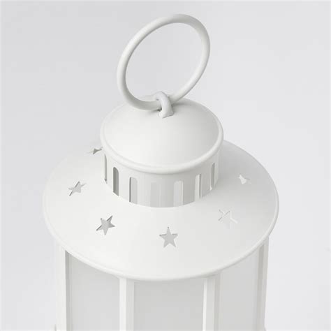 STRÅLA LED lantern, battery operated white, 51/8" - IKEA