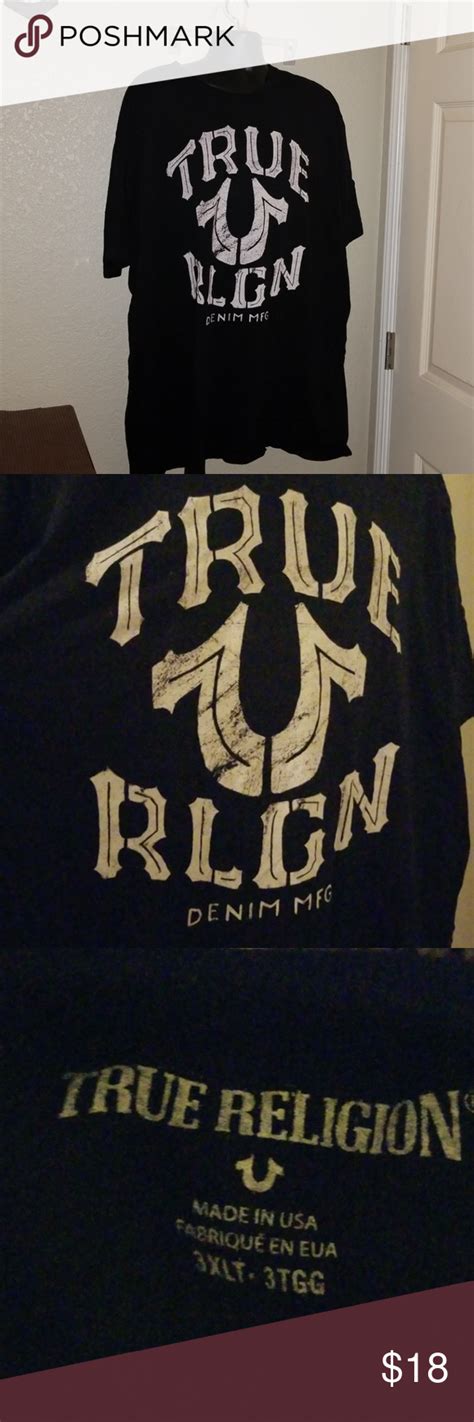 Black True Religion Shirt | Religion shirt, True religion, Shirts