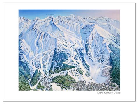 Alyeska Ski Map – James Niehues