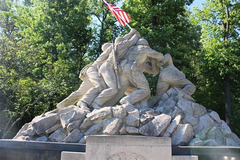 Iwo Jima Memorial Monument Photograph by David Zuhusky - Fine Art America