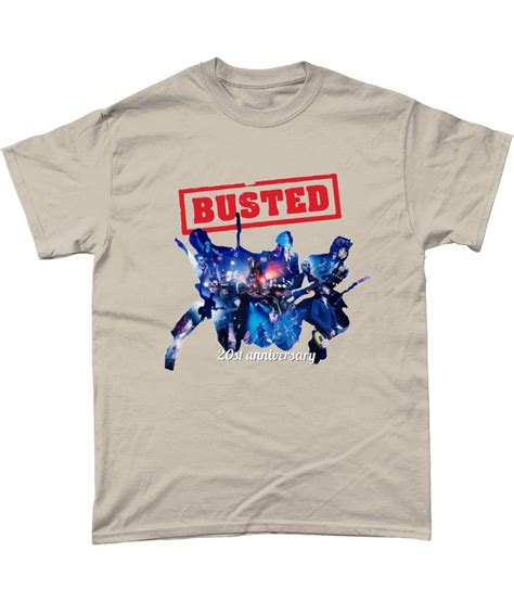 Busted 2023 Tour T-shirt Music Band Shirt Greatest Hits - Etsy UK