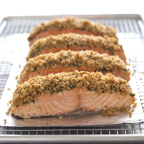 Herb-Crusted Salmon | America's Test Kitchen