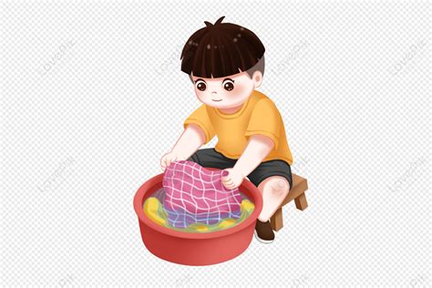 Washing Clothes By Hand Clipart