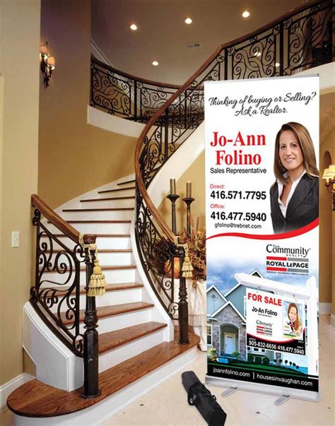 Real estate banners can be a powerful selling tool when showcasing a ...