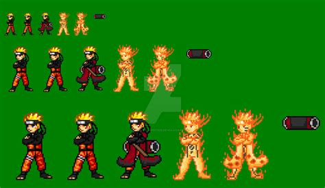 Naruto All Forms by SalTheSpriter on DeviantArt