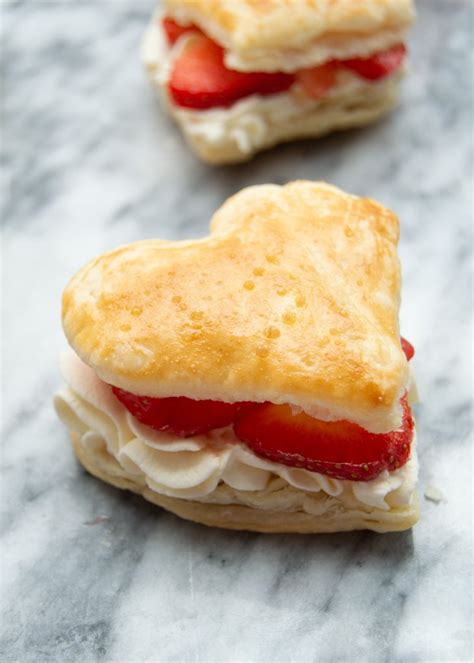 Valentine’s Day Dessert: Puff Pastry Hearts - Sprinkle of This