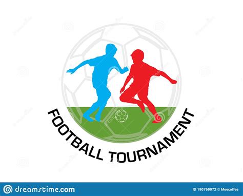 Football Tournament Logo stock vector. Illustration of match - 190769072