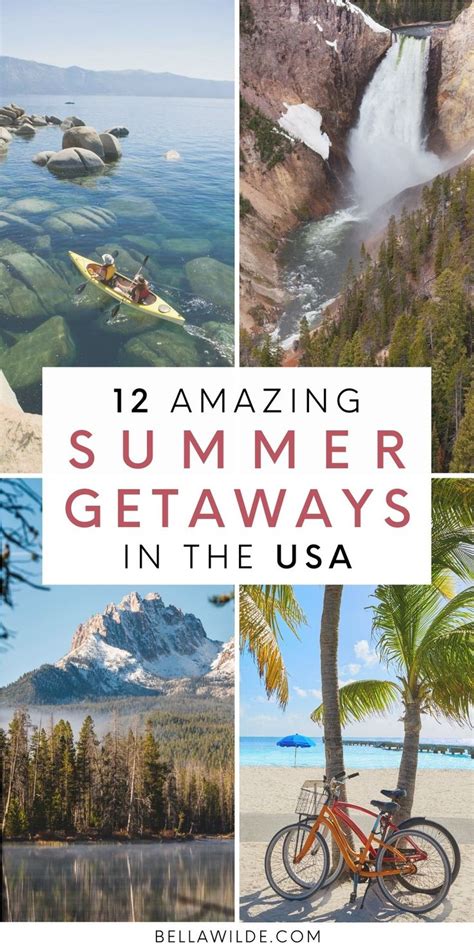 12 Best Summer Vacation Ideas In The USA | Best summer vacations, Summer travel destinations ...