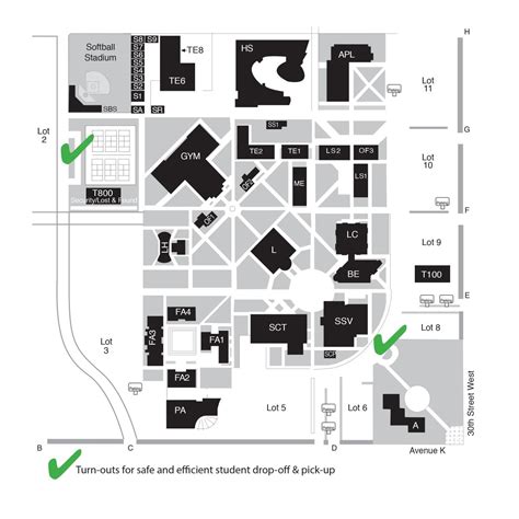 Antelope Valley College Campus Map - Tourist Map Of English