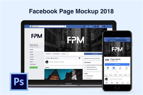 Facebook Cover Mockup – Pigura