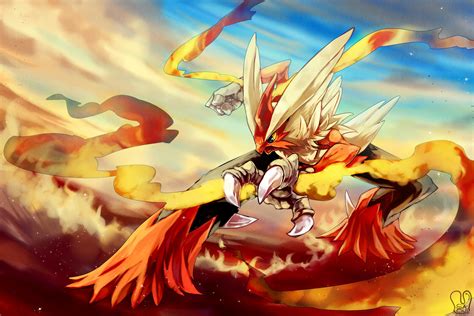 [Fan-Art] Mega Blaziken By Sai-Du : r/pokemon