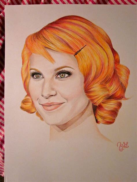 Realistic colored pencil portraits : celebrity And girls Sketches - Art ...