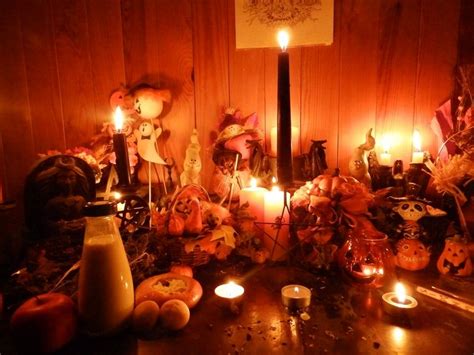 Samhain Altar 2014 - Ritual, Offerings by Wilhelmine Samhain Altar ...