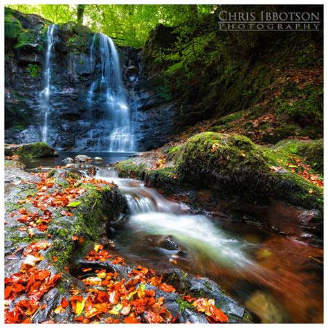 Autumn Falls, Glenariff Forest Park