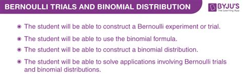 Bernoulli Trial and Binomial Distribution of Random Variables