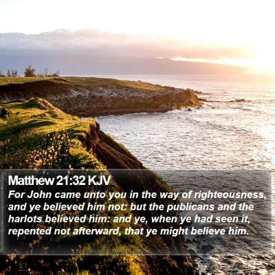 Matthew 21 Scripture Images - Matthew Chapter 21 KJV Bible Verse Pictures