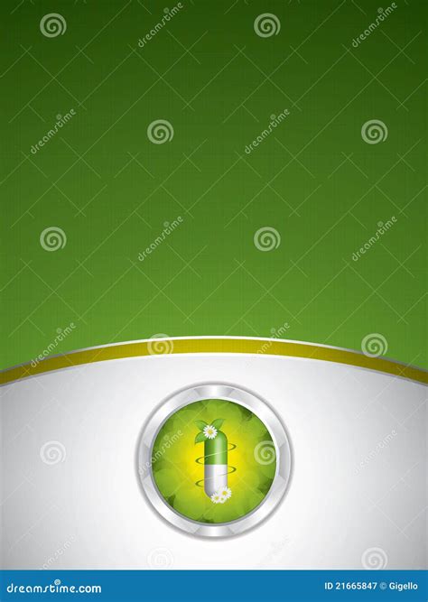 Green Medical Background Royalty Free Stock Photography - Image: 21665847