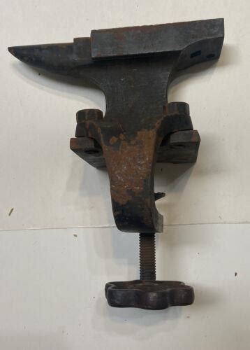 Antique Vintage 1940's Anvil Bench Vise Combo | #4552590745