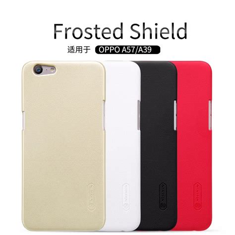 Aliexpress.com : Buy OPPO A57 Case OPPO A39 Cover NILLKIN Super Frosted Shield matte back cover ...