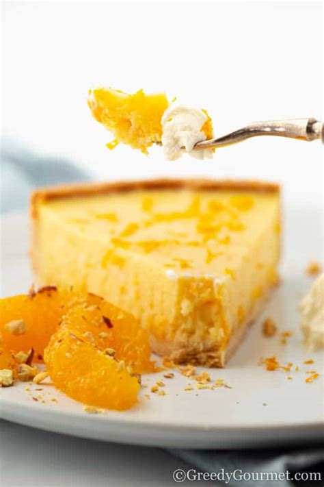 Orange Tart - An Easy French Tart Recipe| Greedy Gourmet