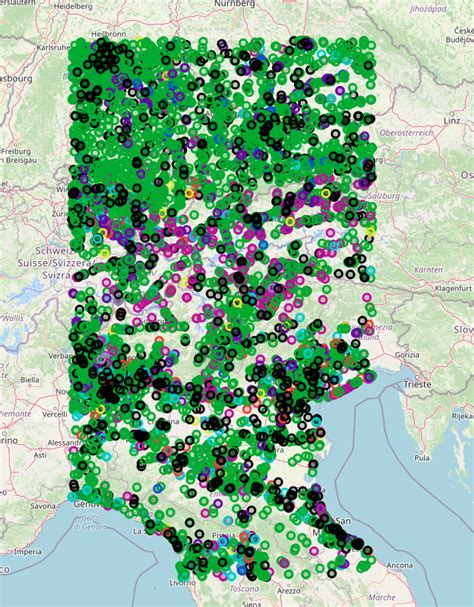 (a) Original 14,767 CPs colored by plug type, and (b) resulting 3223... | Download Scientific ...