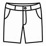 ícone De Linha shorts 10553960 Vetor No Vecteezy sketch template