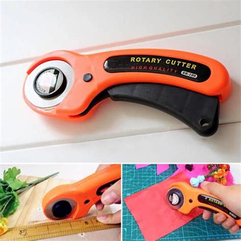 New 45mm Rotary Cutter Fabric Cloth Cutting Quilters Sewing Quilting ...