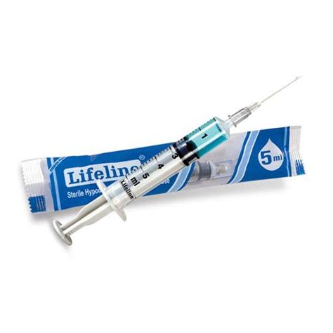 Lifeline Disposable Syringes 5ML (100 Pcs/ Pkt)