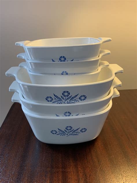 Corningware Pyroceram Blue Cornflower | Corningware, Pyrex glassware, Blue and white china