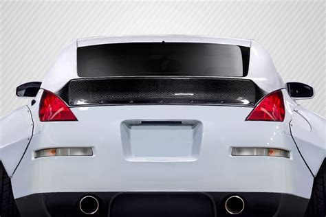 Carbon Fiber Wing Spoiler Body Kit for 2006 Nissan 350Z 2DR - 2003-2008 Nissan 350Z Z33 2DR ...