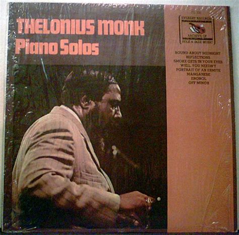 Thelonious Monk - Piano Solos (1978, Vinyl) | Discogs