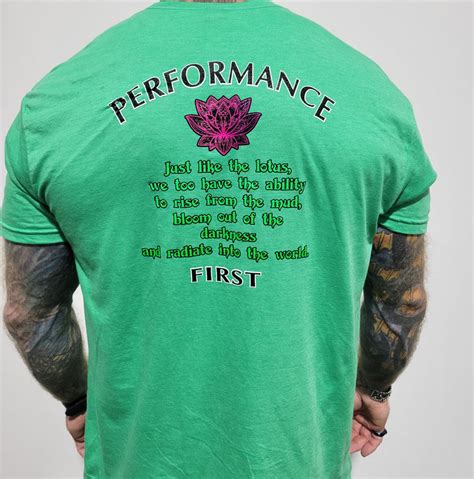 Lotus t-shirt – performancefirstus