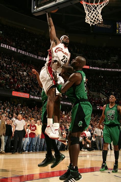 LeBron James' Akron Hammer on Kevin Garnett | On this day in 2008 ...