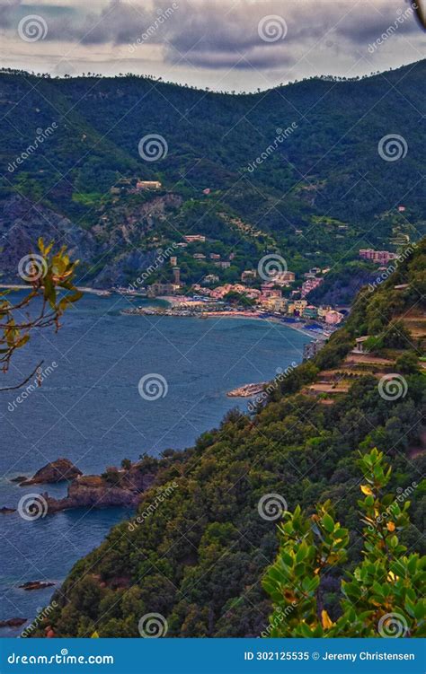 Cinque Terre Views from Hiking Trails of Seaside Villages Italian ...