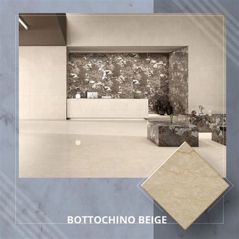 Botticino Classico Marble Tiles & Slabs, Beige Polished Marble Floor ...