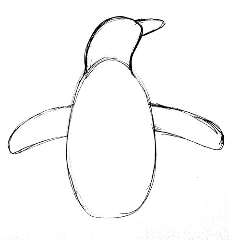 Penguin Drawing Step By Step | Art Starts