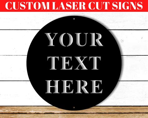 Metal Signs Custom Personalized Metal Sign Metal Signs - Etsy