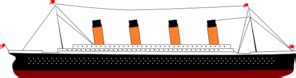 Titanic Ship Clip Art at Clker.com - vector clip art online, royalty ...