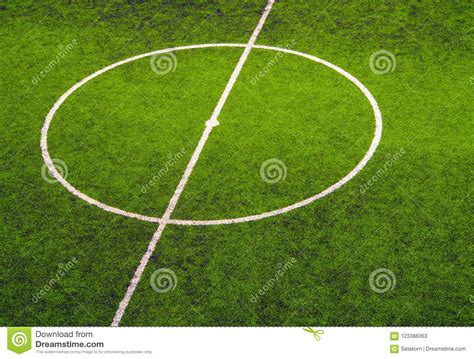 Texture of Artificial Grass School Football Field Stock Image - Image ...