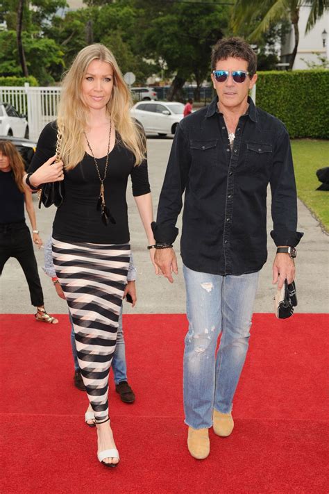 Nicole Kimpel and Antonio Banderas - Miami Fashion Week 6/5/2016 • CelebMafia