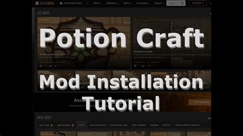 Potion Craft Mod Installation Tutorial - YouTube