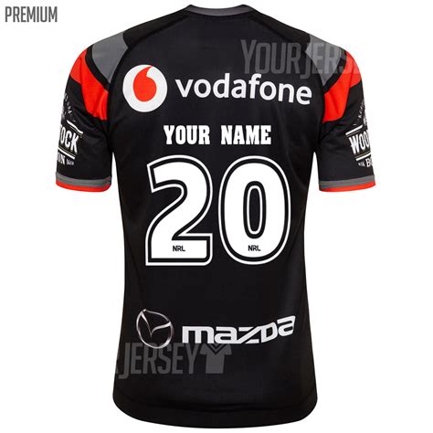 Personalised New Zealand Warriors Jerseys - NRL Jerseys