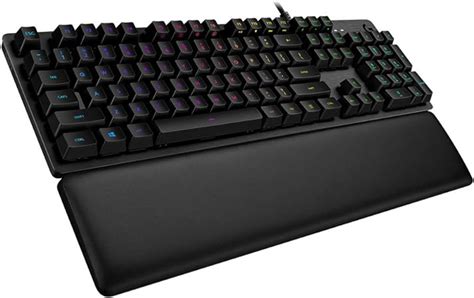 Logitech G 513 Mechanical Gaming Keyboard, Romer-G Linear Switches, RGB Lighting, USB Loop ...