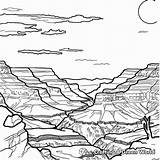 Grand Canyon Coloring Pages  Free & Printable sketch template