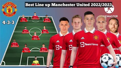 Best Line up Manchester United Seasons 2022/2023 With Benjamin Sesko ...