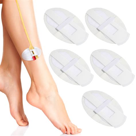 10pcs Catheter Stabilization Stickers Adhesive Urinary Tube Holders Catheter Leg Straps Tube ...