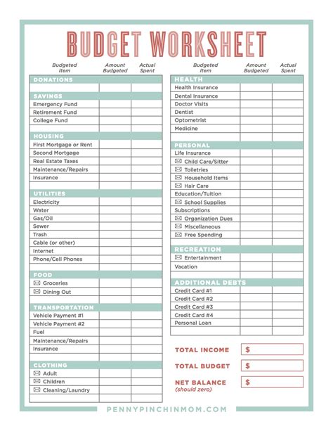 Household budget worksheet excel - terehype