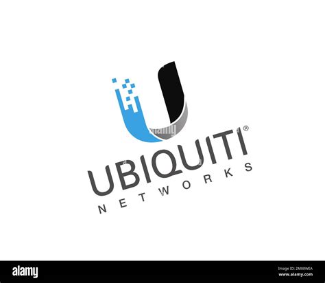 Ubiquiti Networks, rotated logo, white background Stock Photo - Alamy