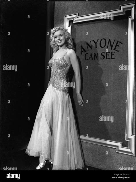 Marilyn Monroe in a publicity shot for LADIES OF THE CHORUS, 1948 ...